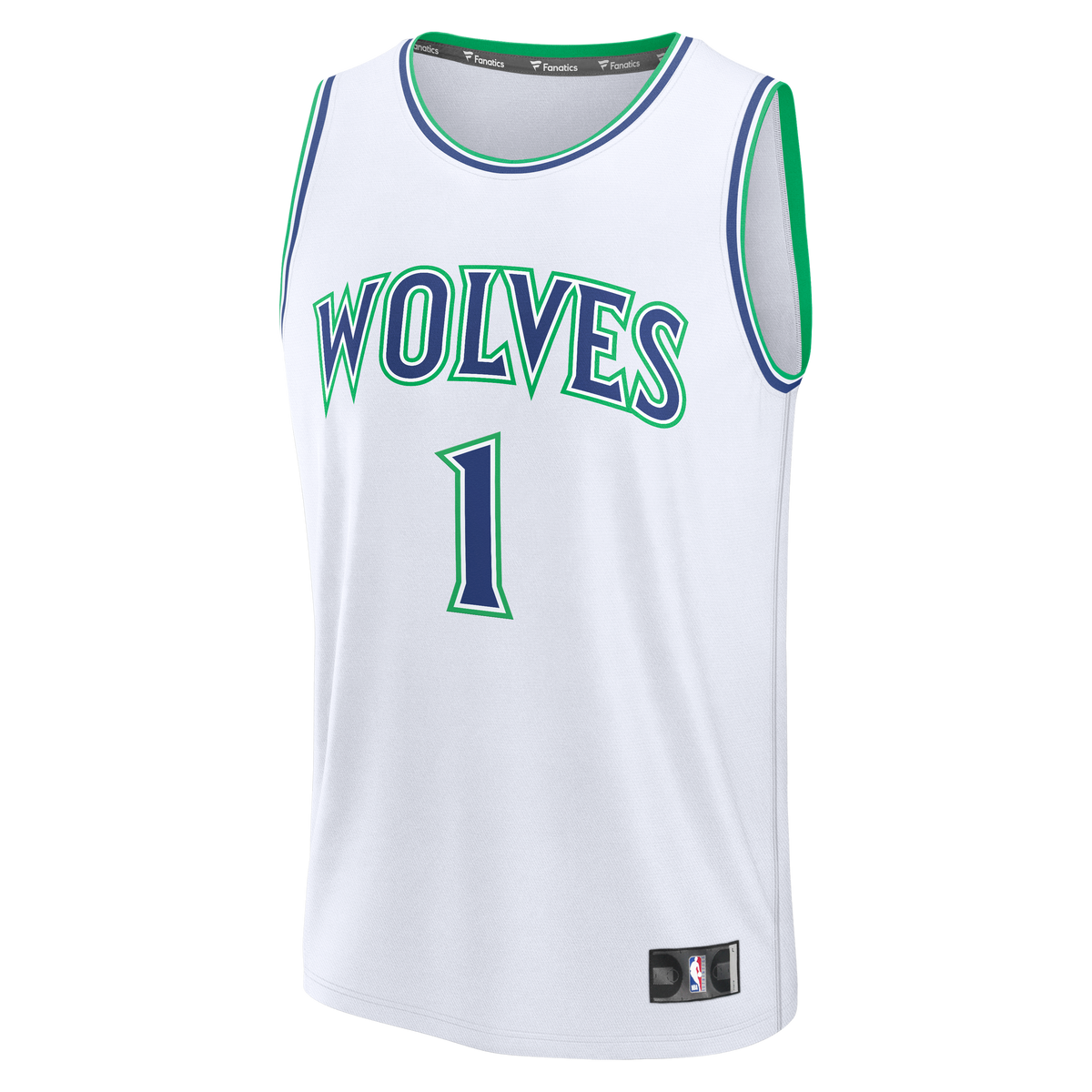 Youth Minnesota Timberwolves LaMelo Ball Fanatics White Fast Break Jersey - Association Edition