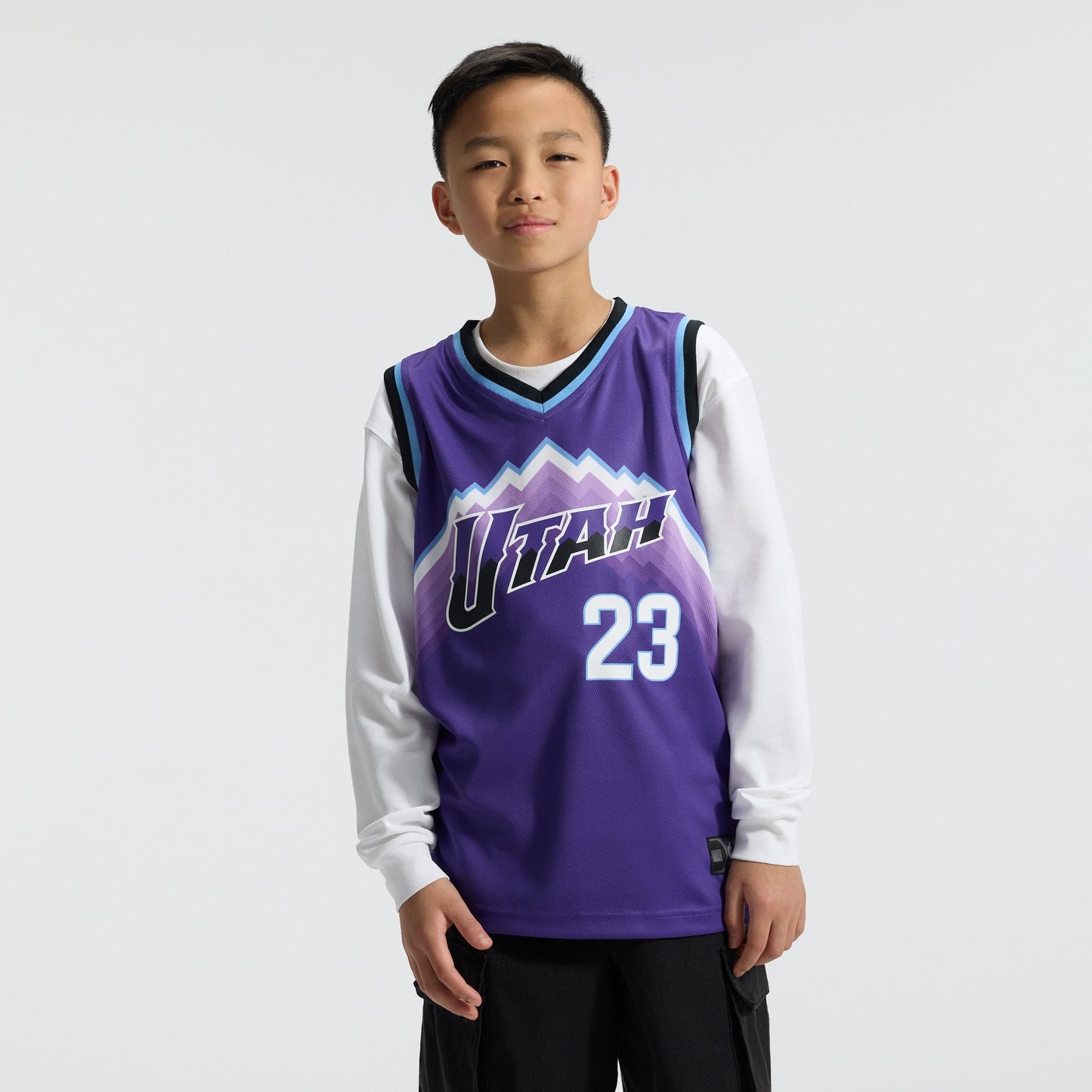Youth Utah Jazz Lauri Markkanen Fanatics Purple Fast Break Replica Jersey - Icon Edition