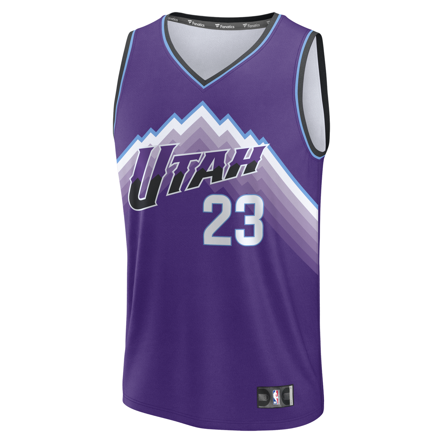 Youth Utah Jazz Lauri Markkanen Fanatics Purple Fast Break Replica Jersey - Icon Edition
