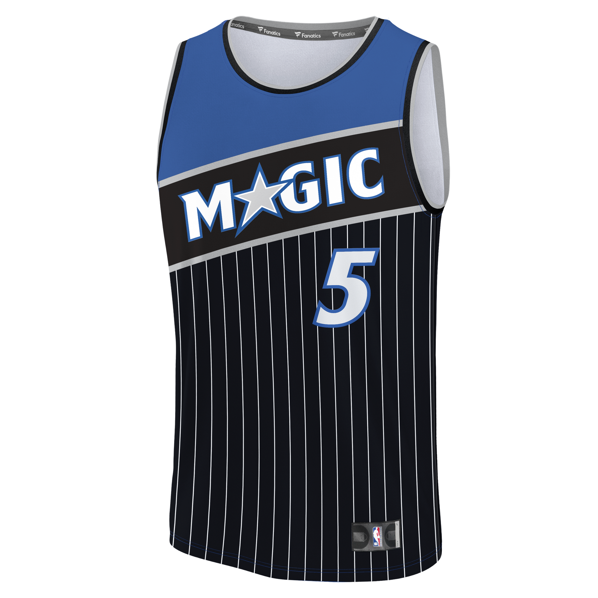 Youth Orlando Magic Paolo Banchero Fanatics Black Fast Break Jersey - Statement Edition