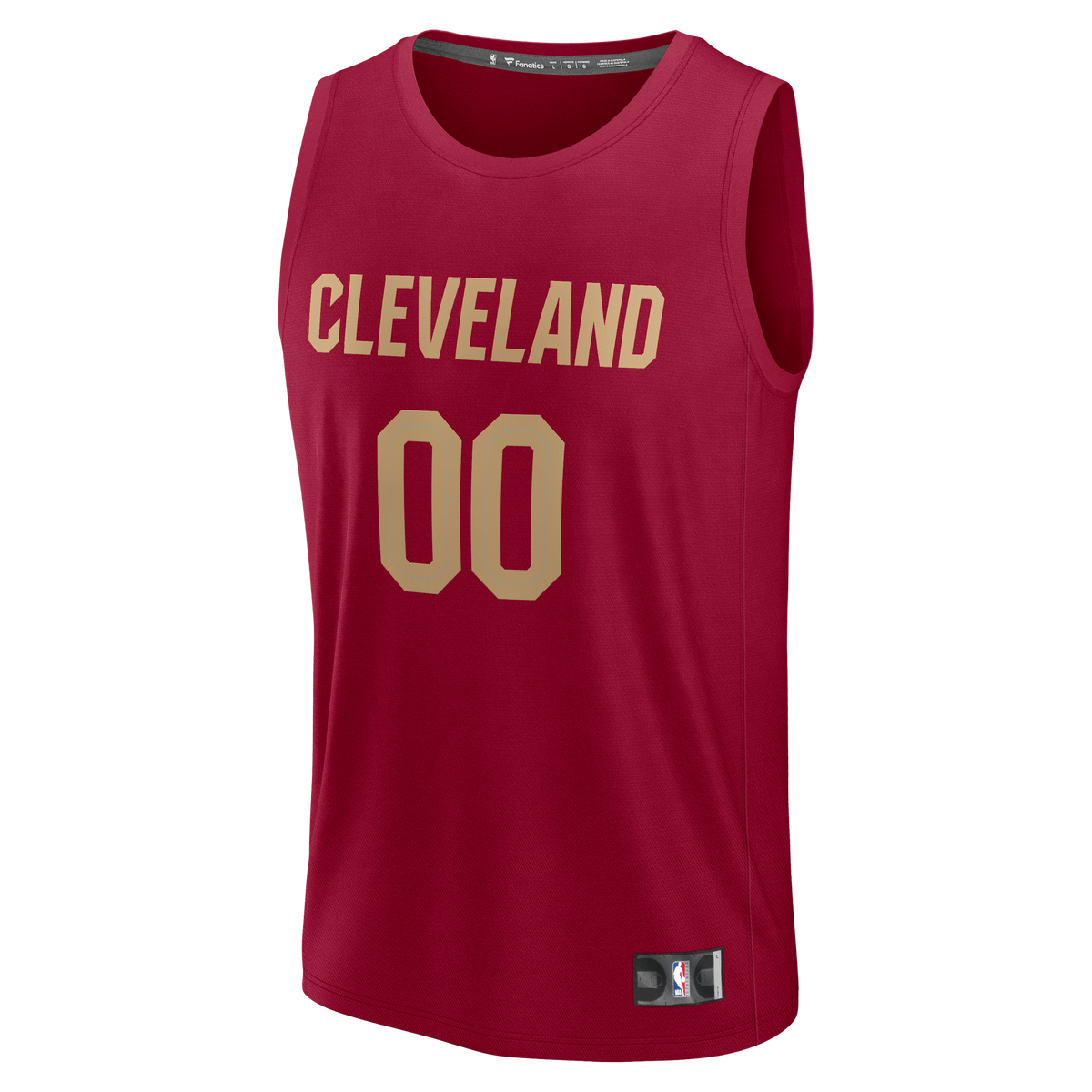 Youth Cleveland Cavaliers Fanatics Red Fast Break Custom Jersey - Icon Edition