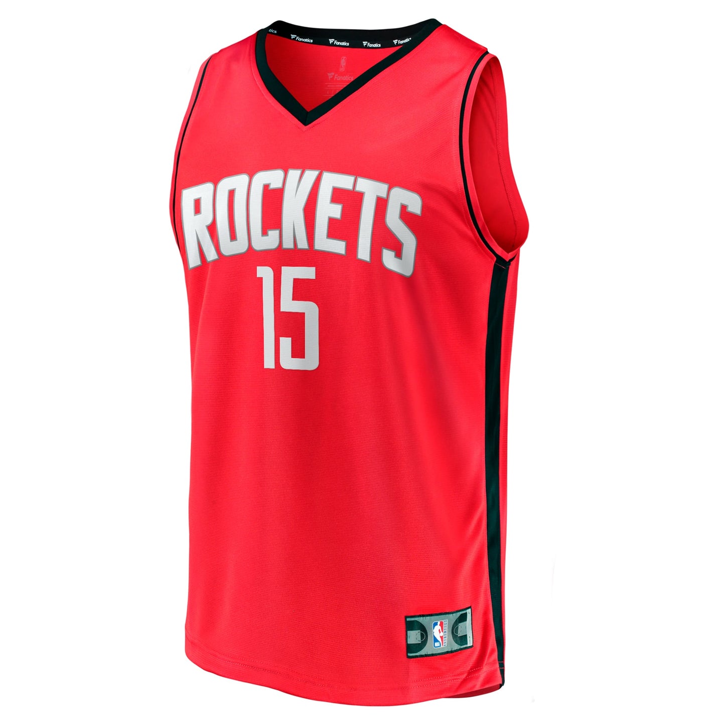 Youth Houston Rockets Reed Sheppard Fanatics Red 2024 NBA Draft Fast Break Player Jersey - Icon Edition