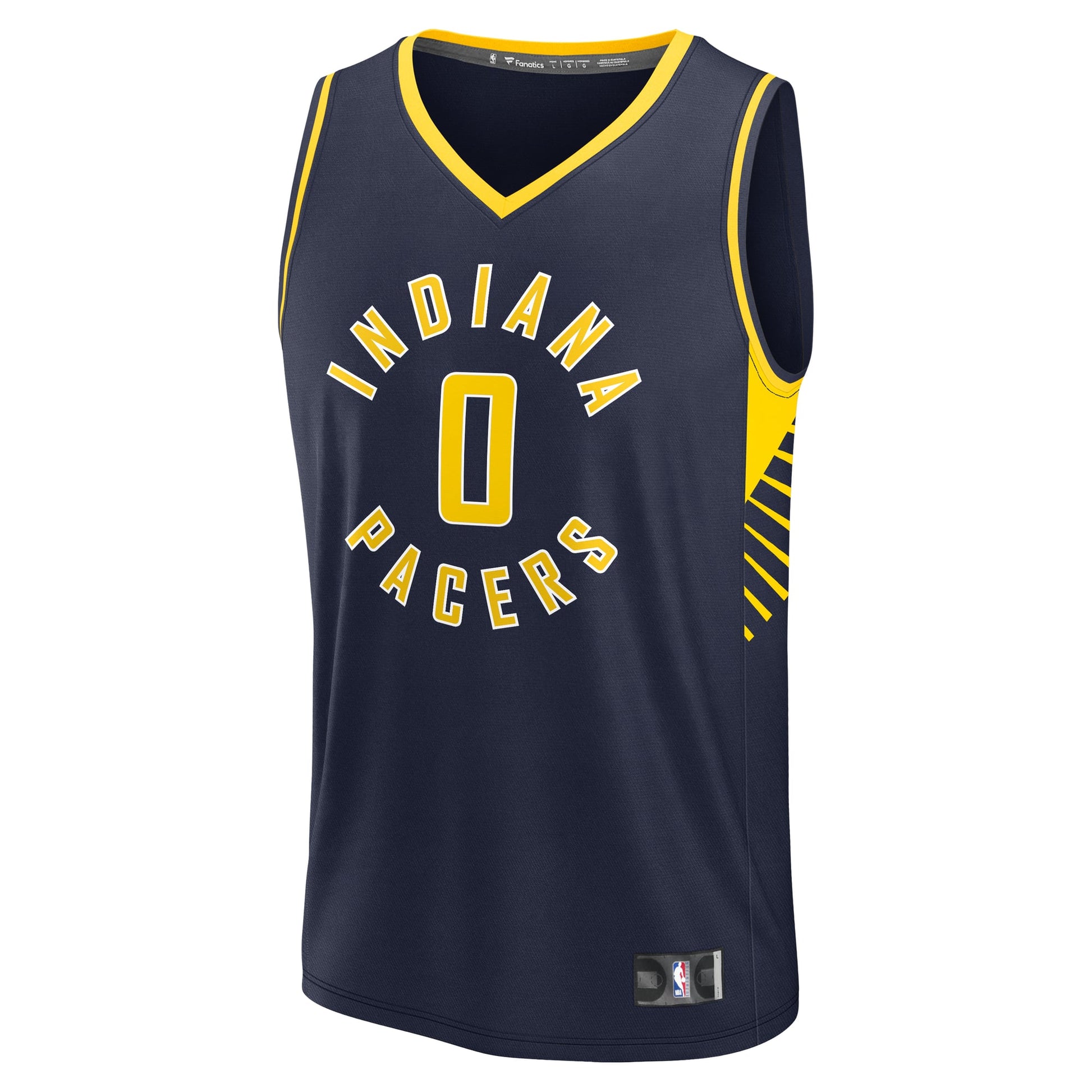 Youth Indiana Pacers Tyrese Haliburton Fanatics Navy Fast Break Replica Player Jersey - Icon Edition