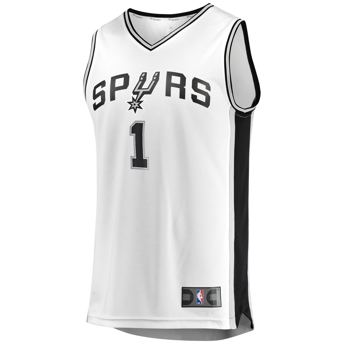 Youth San Antonio Spurs Victor Wembanyama Fanatics White Fast Break Replica Player Jersey - Association Edition