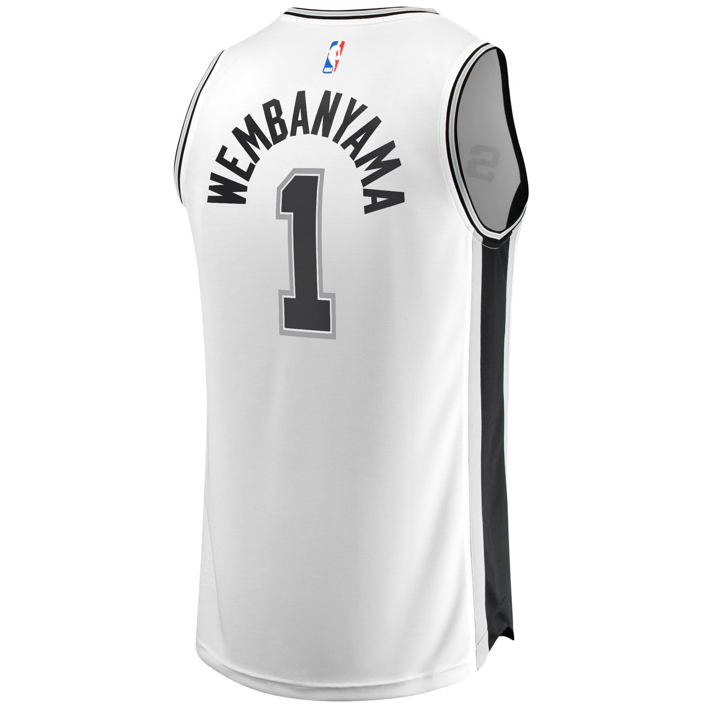 Youth San Antonio Spurs Victor Wembanyama Fanatics White Fast Break Replica Player Jersey - Association Edition