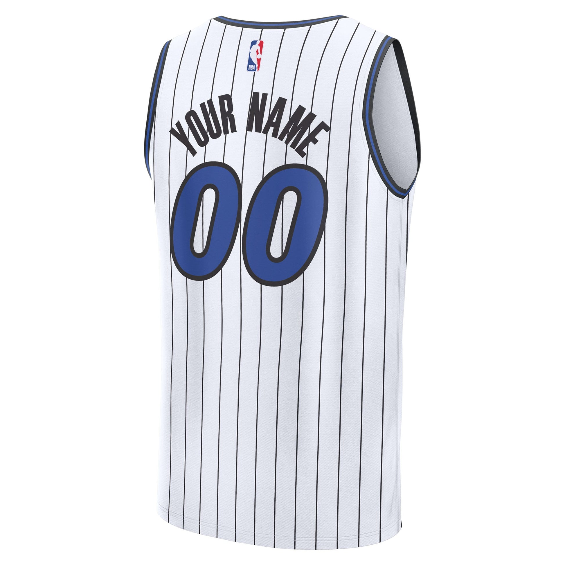 Youth Orlando Magic Fanatics White Fast Break Replica Custom Jersey - Association Edition