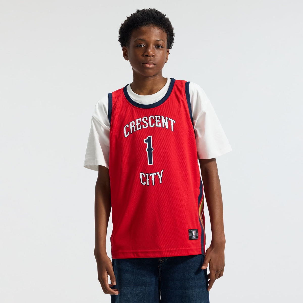 Youth New Orleans Pelicans Zion Williamson Fanatics Red Fast Break Player Jersey - Statement Edition