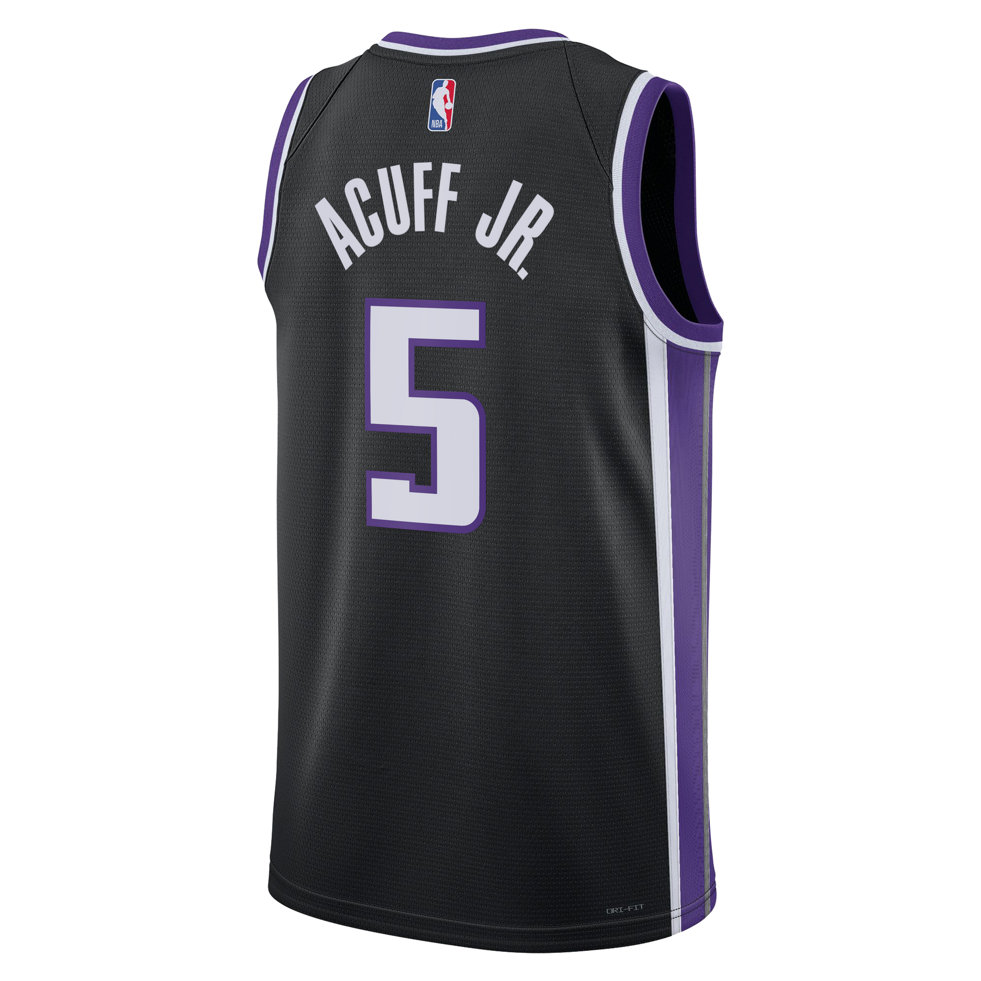 Youth Sacramento Kings Darius Acuff Jr. Nike Black Swingman Jersey - Icon Edition
