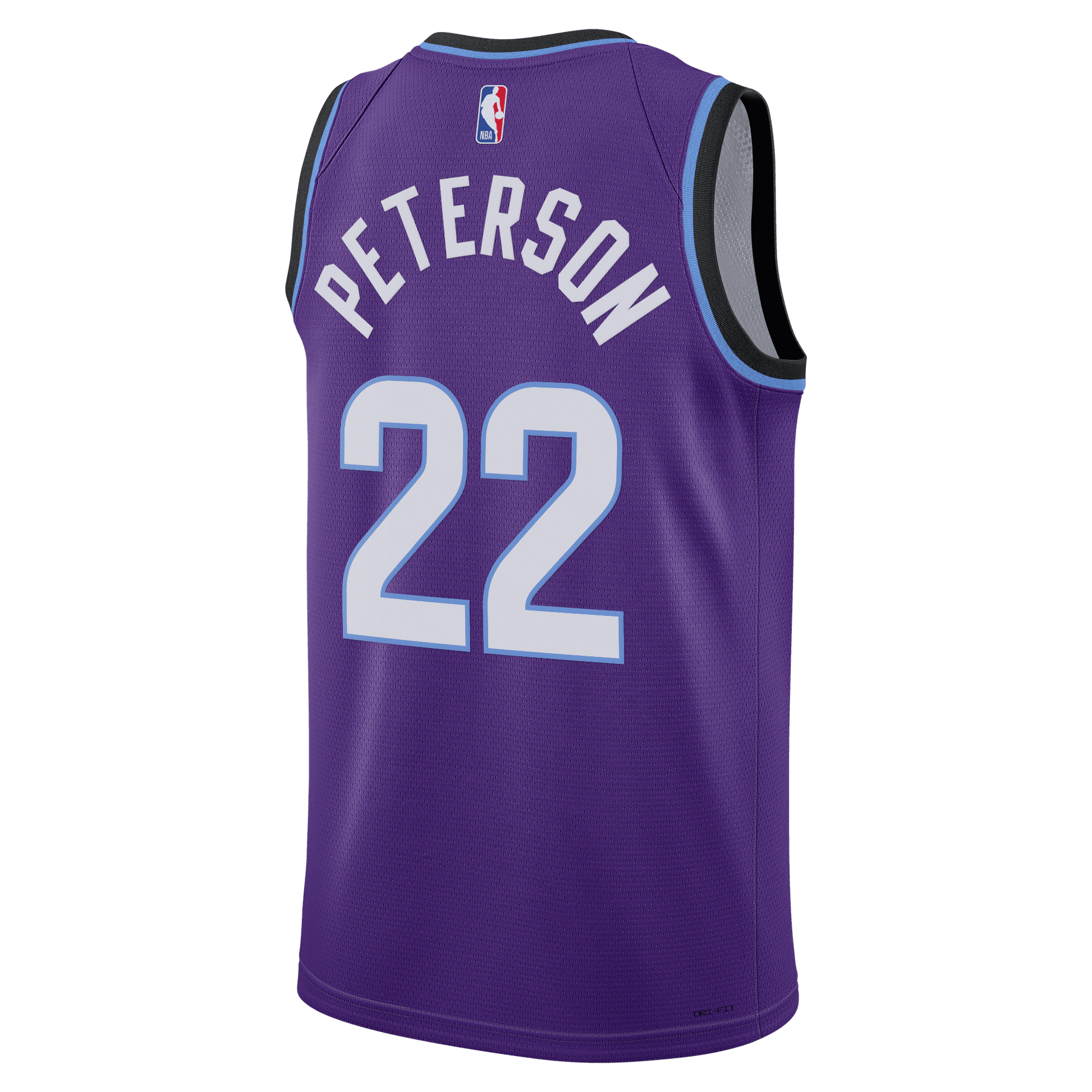 Youth Utah Jazz Darryn Peterson Nike Purple Swingman Jersey - Icon Edition