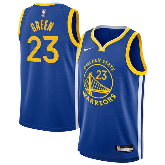 Youth Golden State Warriors Draymond Green Nike Royal Swingman Jersey - Icon Edition