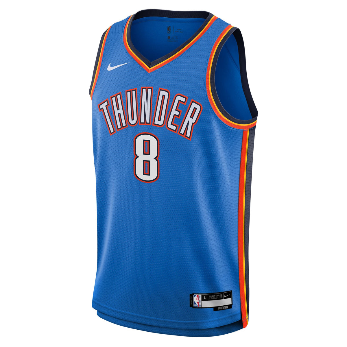 Youth Oklahoma City Thunder Jalen Williams Nike Blue Swingman Jersey - Icon Edition