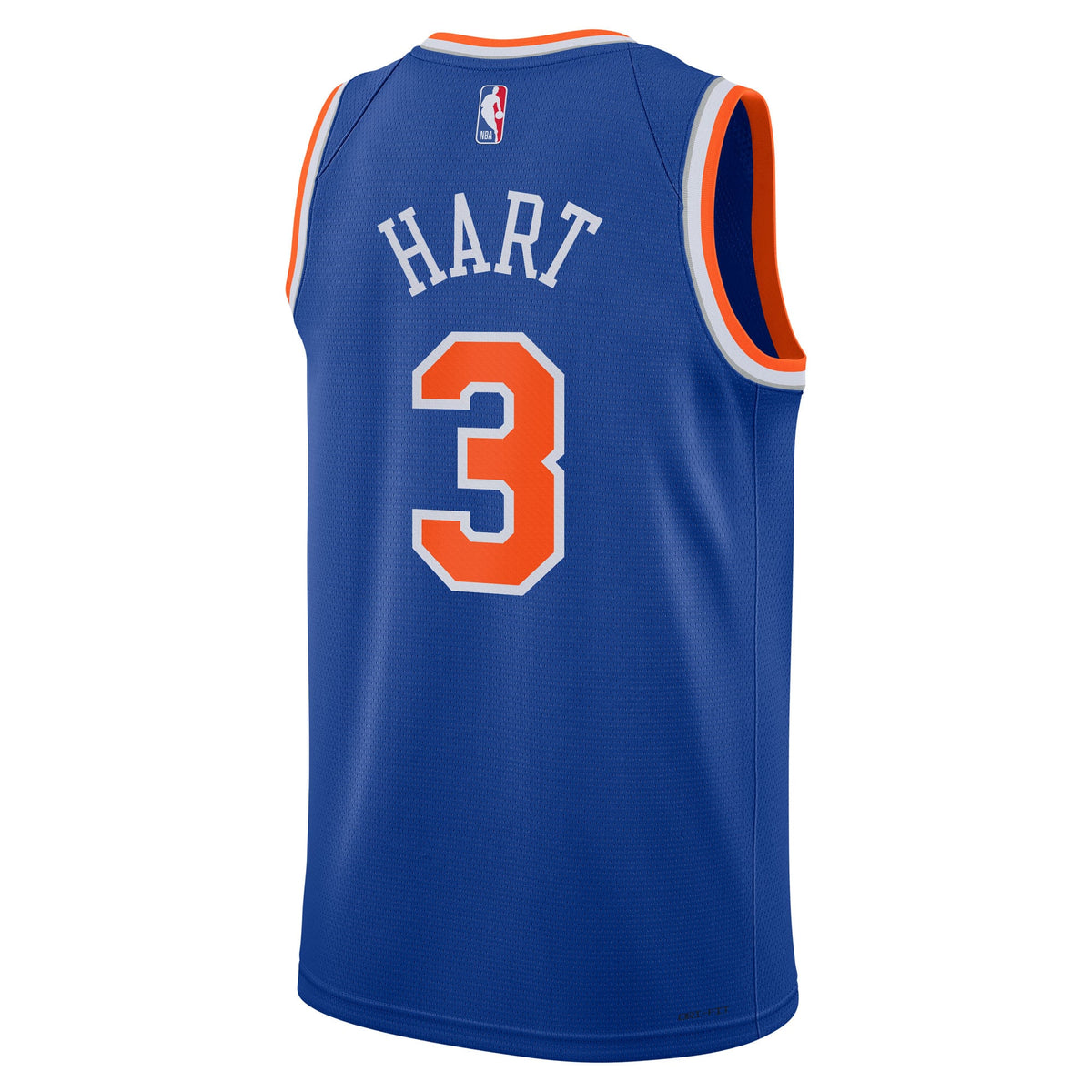 Youth New York Knicks Josh Hart Nike Blue Swingman Jersey - Icon Edition