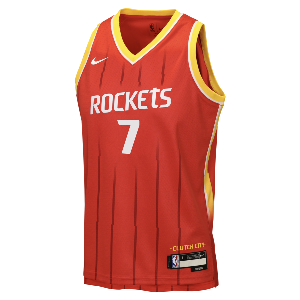 Youth Houston Rockets Kevin Durant Nike Red Swingman Jersey - Icon Edition