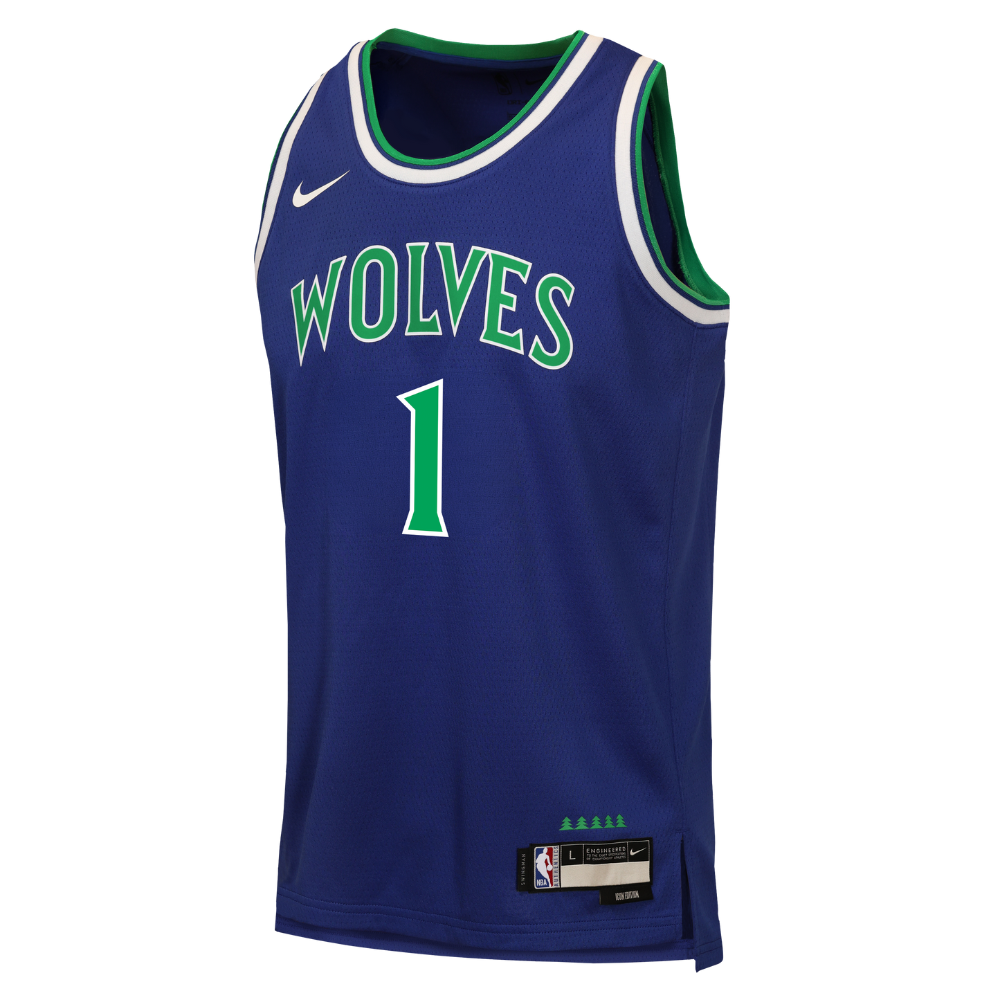 Youth Minnesota Timberwolves LaMelo Ball Nike Blue Swingman Jersey - Icon Edition